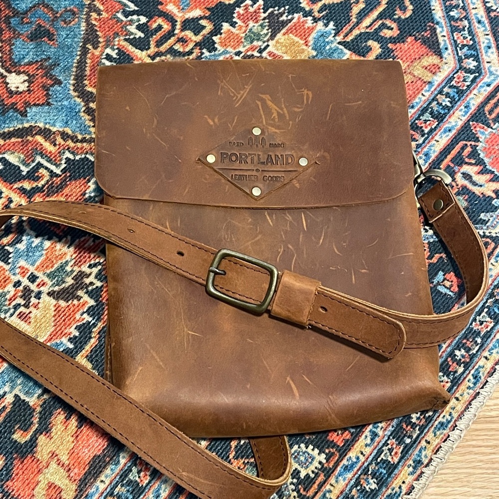 Portland Leather Satchel Bag